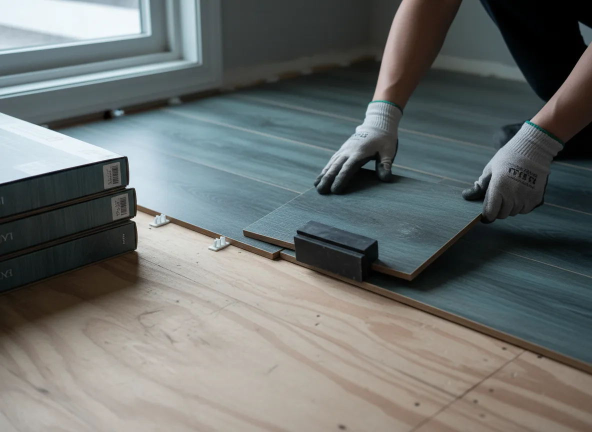 Luxury Vinyl Plank Installation company in Pomerene, AZ